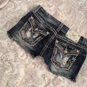 Miss Me demin shorts